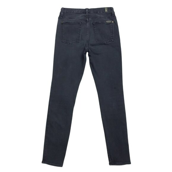 7 For All Mankind High Waist Ankle Skinny Jeans 28 - Picture 3 of 8